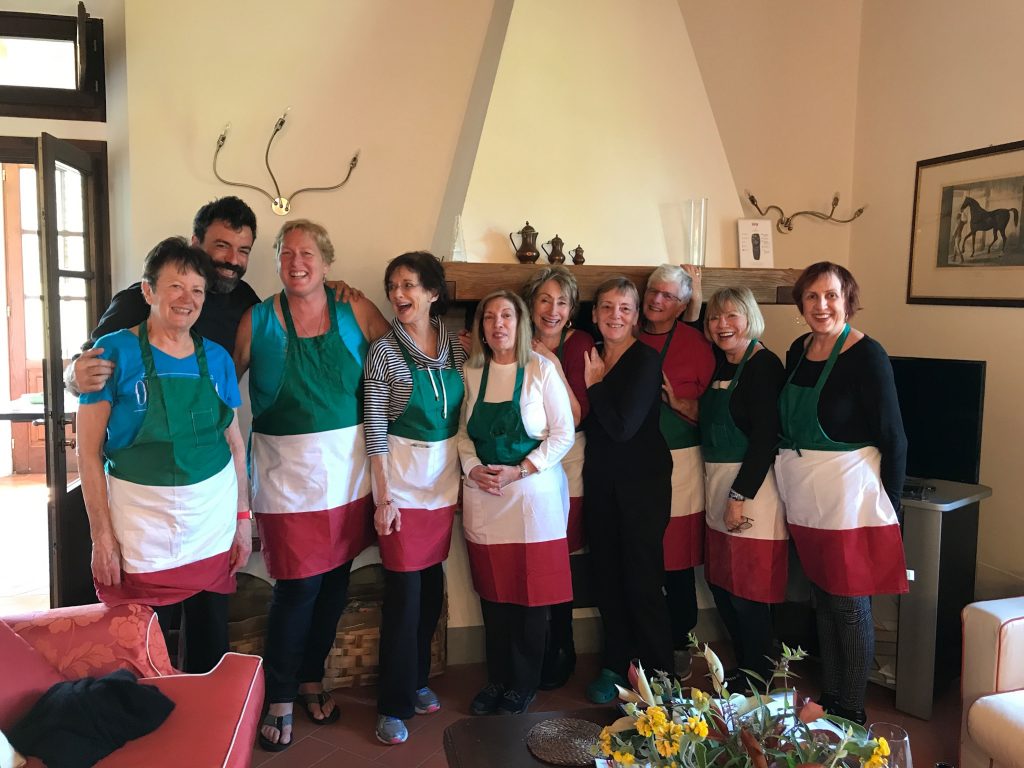 Private chef and Tuscany villa, celebrate  with the Women's Travel Group