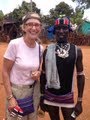 Using unmarked US cash to buy jewelry in rural Ethiopia.