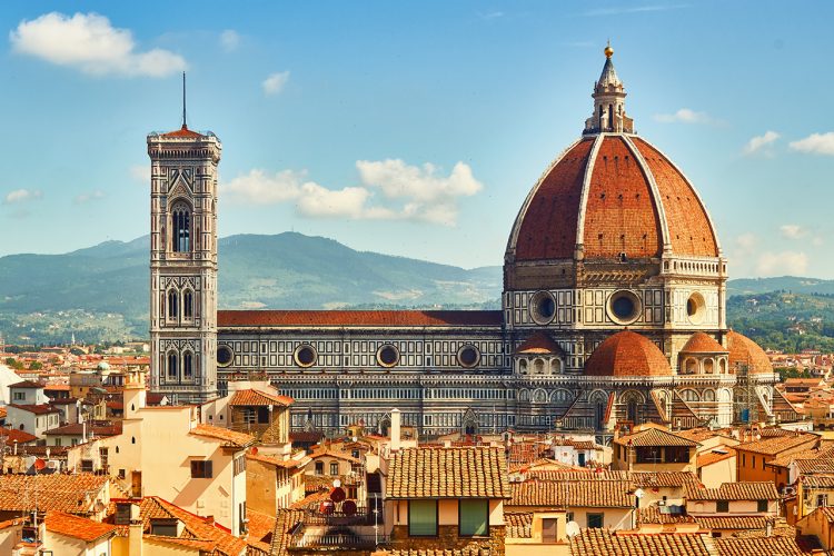 Be a hedonist in Florence with shopping and Tuscan beef. 