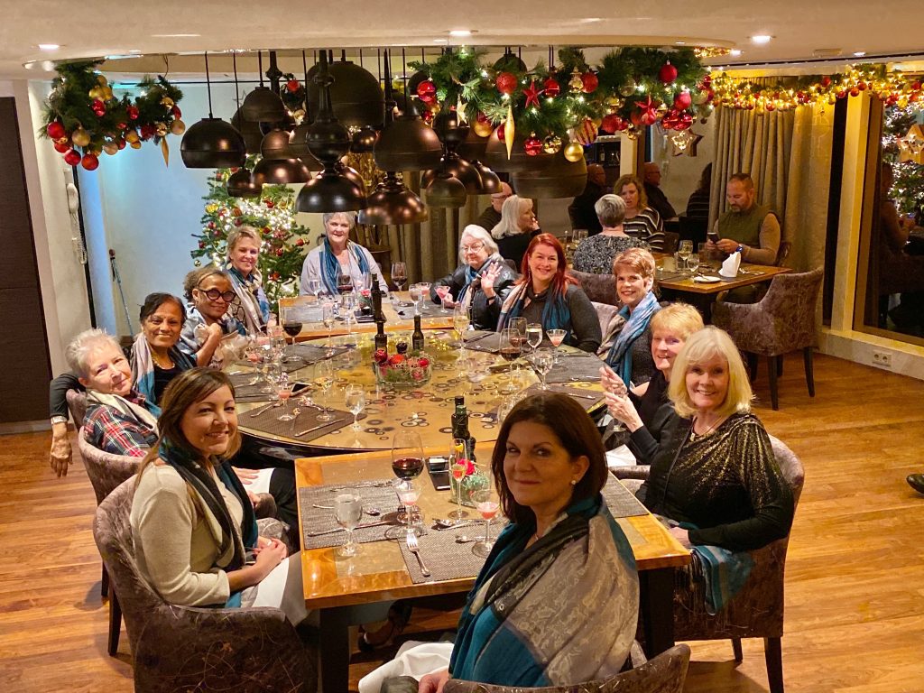 The Women's Travel Group Christmas cruise group